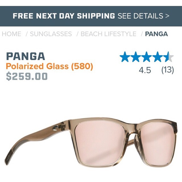 Costa Del Mar Sunglasses
